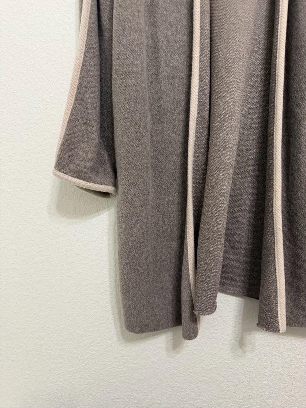 NWT Zara Trafaluc Open Front Fleece Longline Cardigan Medium - Picture 3 of 10